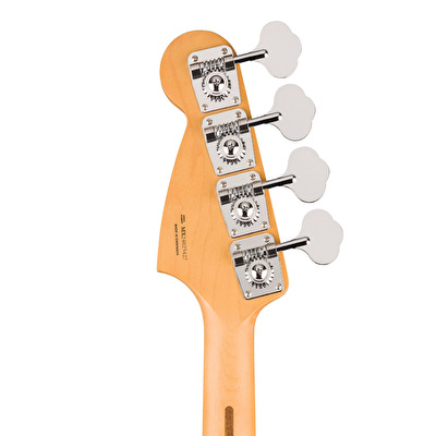 Fender Player II Mustang Bass PJ Akçaağaç Klavye Polar White Bas Gitar